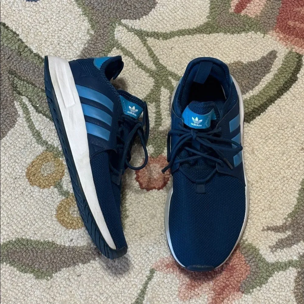 Adidas Men's Blue Sneakers, 5